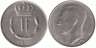  Люксембург. 1 франк 1976 год. Великий герцог Жан. 
