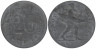  Германия. Цвизель. 20 пфеннигов 1920 год. Лесоруб. Нотгельд. 