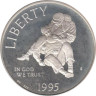  США. 1 доллар 1995 год. Гражданская война. (S) 