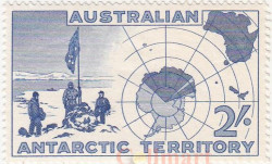 Марка. Австралийская антарктическая территория (ААТ). Экспедиция на холм Вестфолд.