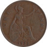  Великобритания. 1 пенни 1935 год. 