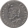  Новая Каледония. 50 франков 1992 год. Хижина. 