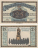  Бона. Германия. Йена 25 пфеннигов 1921 год. Нотгельд. (XF) 
