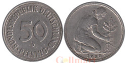 ФРГ. 50 пфеннигов 1950 год. (D)