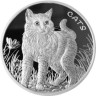  Фиджи. 50 центов 2021 год. Кошка. 