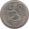  Финляндия. 1 марка 1968 год. 