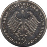  Германия (ФРГ). 2 марки 1979 год. Конрад Аденауэр. (D) 