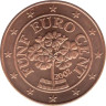  Австрия. 5 евроцентов 2002 год. Примула. 