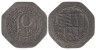  Германия. Оберндорф. 10 пфеннигов 1918 год. Нотгельд. 