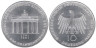  Германия (ФРГ). 10 марок 1991 год. 200 лет Бранденбургским Воротам. 