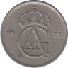  Швеция. 50 эре 1971 год. 