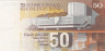  Бона. Финляндия 50 марок 1986 год. Алвар Аалто. (XF-AU) 