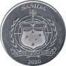  Самоа. Набор монет 1 сене 2020 год. Птицы Самоа. (12 штук) 