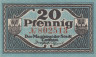  Бона. Германия. Котбус 20 пфеннигов 1921 год. Нотгельд. (XF) 