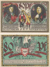  Бона. Германия. Киль 80 пфеннигов 1921 год (вариант 2). Нотгельд. (XF) 