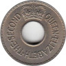  Фиджи. 1/2 пенни 1954 год. Королева Елизавета II. 