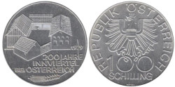 Австрия. 100 шиллингов 1979 год. 200 лет области Инн.