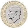  Великобритания. Набор монет 2023 год. Король Карл III. Новый дизайн, не содержат регулярных монет. (5 штук в буклете) 