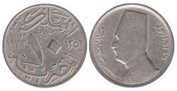 Египет. 10 мильемов 1933 год. Ахмед Фуад I. 