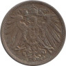  Германская империя. 10 пфеннигов 1912 год. (E) 