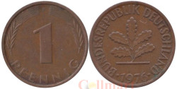 ФРГ. 1 пфенниг 1976 год. (F)