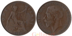 Великобритания. 1 пенни 1926 год.