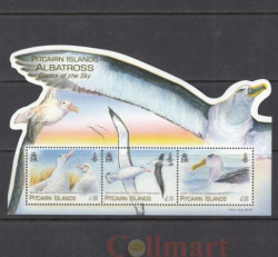 Почтовый блок. Острова Питкэрн 2014 год. Альбатросы Островов Питкэрн: Гиганты неба.