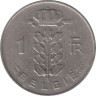  Бельгия. 1 франк 1988 год. BELGIE 