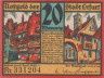  Бона. Германия. Эрфурт 20 пфеннигов 1920 год. Нотгельд. (XF) 
