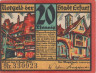  Бона. Германия. Эрфурт 20 пфеннигов 1920 год. Нотгельд. (XF) 