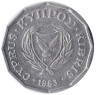 Кипр. 1/2 цента 1983 год. Цикламен. 