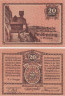  Бона. Австрия. Грёбминг 20 геллеров 1920 год. Нотгельд. (XF) 