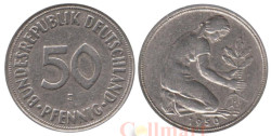 ФРГ. 50 пфеннигов 1950 год. (J)
