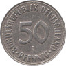  ФРГ. 50 пфеннигов 1950 год. (J) 