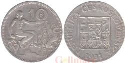 Чехословакия. 10 крон 1931 год.