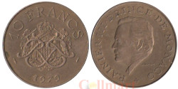 Монако. 10 франков 1979 год. Князь Ренье III.
