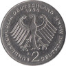  ФРГ. 2 марки 1988 год. Людвиг Эрхард, 40 лет Федеративной Республике (1948-1988). (F) 