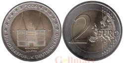 Германия. 2 евро 2006 год. Голштинские ворота в Любеке, Шлезвиг-Гольштейн. (D)