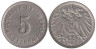  Германская империя. 5 пфеннигов 1913 год. (F) 
