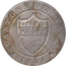  Швейцария. Кантон Во. 1/2 батцена (5 раппенов) 1809 год. Герб. 