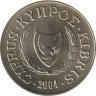  Кипр. 10 центов 2004 год. Декоративная ваза. 