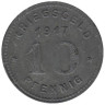  Германия. Виттен. 10 пфеннигов 1917 год. Нотгельд. 