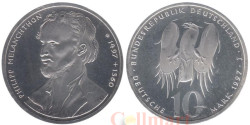 Германия (ФРГ). 10 марок 1997 год. 500 лет со дня рождения Филиппа Меланхтона. (J)