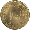  Колумбия. 100 песо 2016 год. Эспелеция (фрайлехон​). 