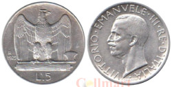 Италия. 5 лир 1929 год. Орел.