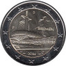  Германия. 2 евро 2026 год. Бремен, музей климатических зон. (F) 