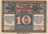  Бона. Германия. Йена 10 пфеннигов 1921 год. Нотгельд. (XF) 