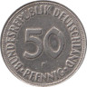  ФРГ. 50 пфеннигов 1966 год. (F) 