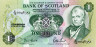  Бона. Шотландия 1 фунт 1988 год. Вальтер Скотт. (Пресс) 