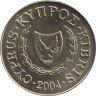  Кипр. 20 центов 2004 год. Зенон Китийский. 